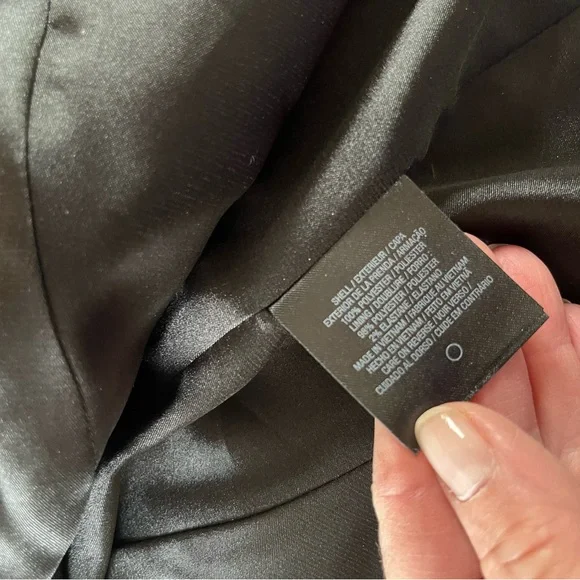 Elie Tahari Ruffle Collar Jacket Blazer 12P - Picture 8 of 8